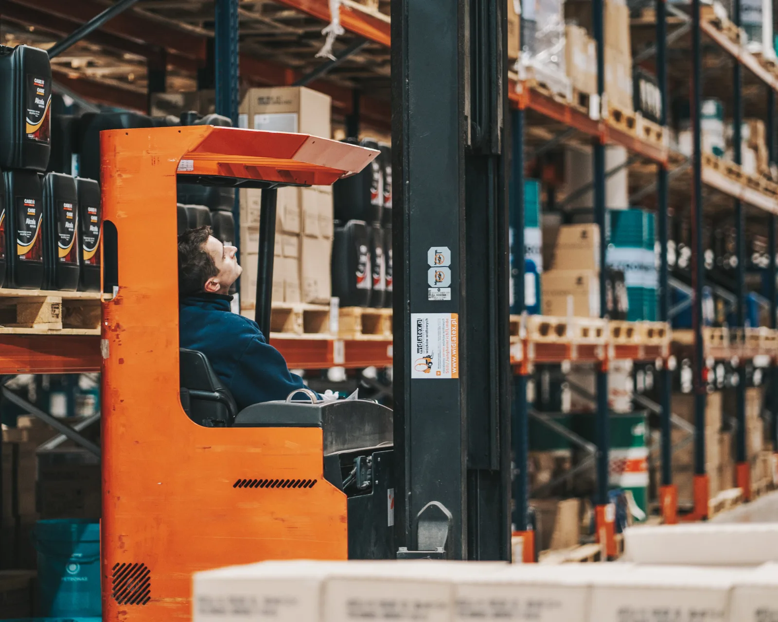 The WMS system at the ALB warehouse