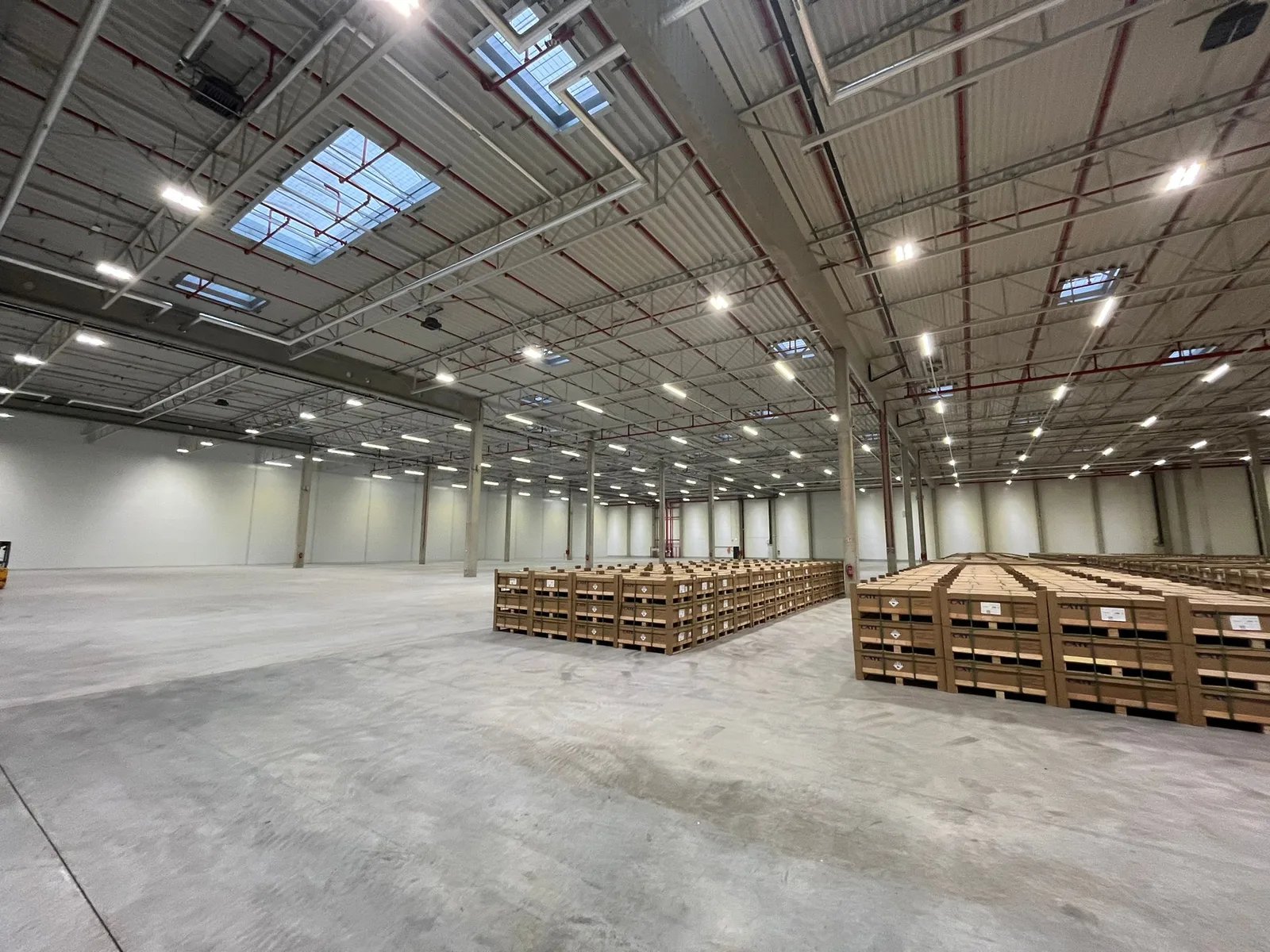Cross-docking at the ALB warehouse